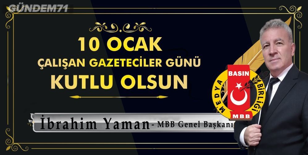 ibrahim-yaman-10-ocak-calisan-gazeteciler-gunu-kirikkale İbrahim Yaman'ın 10 Ocak Çalışan Gazeteciler Günü Mesajı