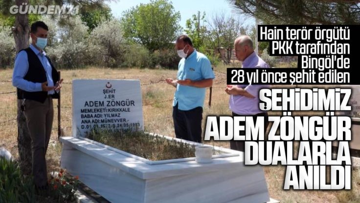 Kırıkkale’li Şehit Adem Zöngür ve Arkadaşları Anıldı