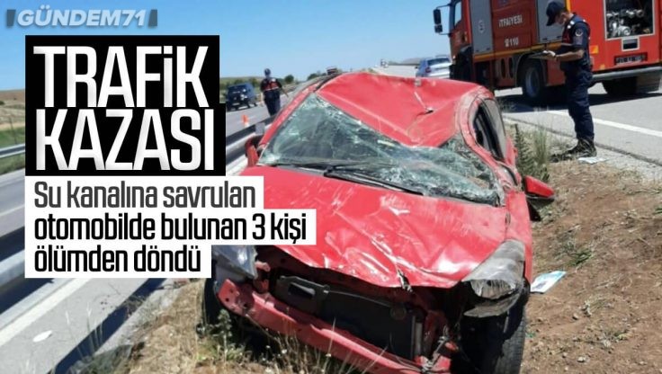 Kırıkkale’de Trafik Kazası: 3 Kişi Yaralandı