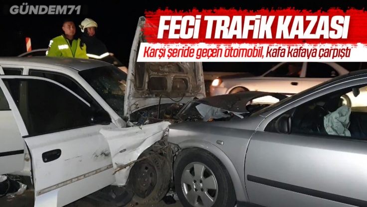 Kırıkkale’de Trafik Kazası; 1’İ Çocuk, 3’Ü Ağır 4 Kişi Yaralandı