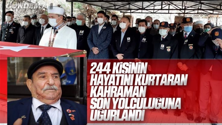 Kırıkkaleli Kore Gazisi Veli Atasoy Son Yolculuğuna Uğurlandı