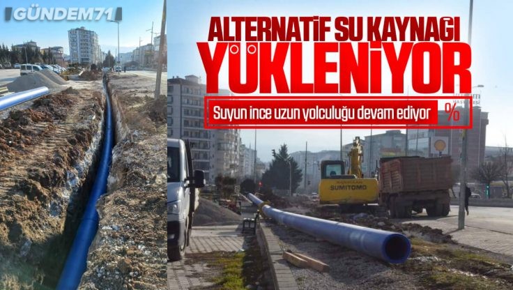 Kırıkkale’de Alternatif Su Kaynağı Çalışmaları Sürüyor