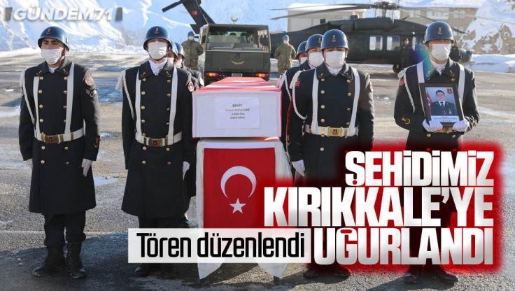 Şehit Ayberk Soyutemiz Kırıkkale’ye Uğurlandı