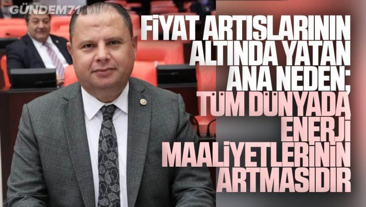 Halil Öztürk Artan Enerji Fiyatları İle İlgili Açıklamalarda Bulundu