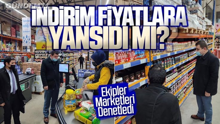 Kırıkkale’de Marketlerde KDV Denetimi Başladı