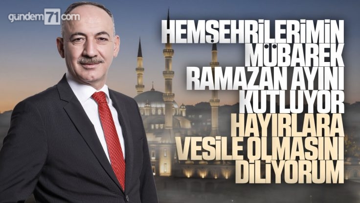 Kırıkkale Belediye Başkanı Mehmet Saygılı’dan Ramazan Ayı Mesajı