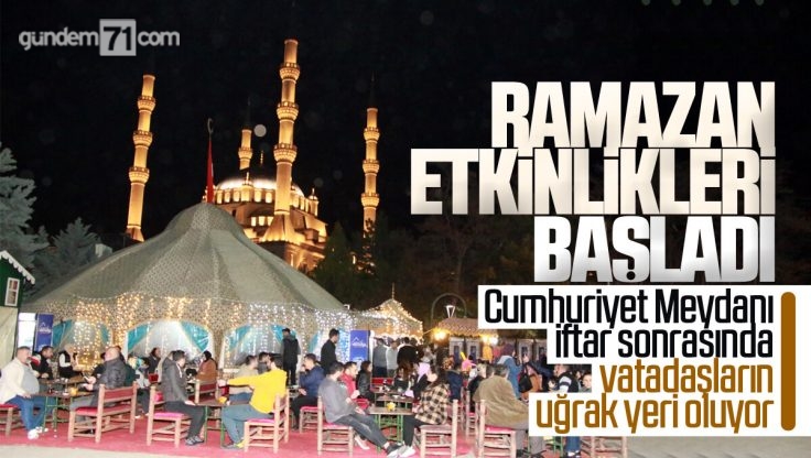 Kırıkkale’de Ramazan Etkinlikleri Başladı