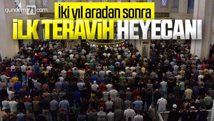 Kırıkkale’de İlk Teravih Namazı Kılındı