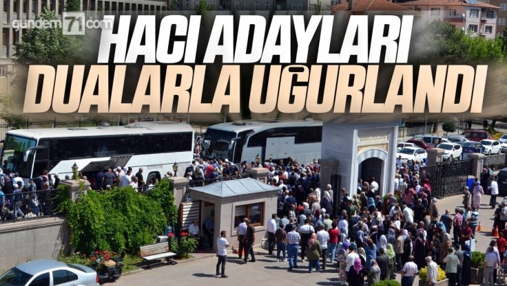 Kırıkkale’de Hacı Adayları Dualar Eşliğinde Kutsal Topraklara Uğurlandı