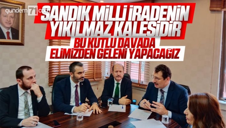 AK Parti Kırıkkale İl İstişare Toplantısı Yapıldı