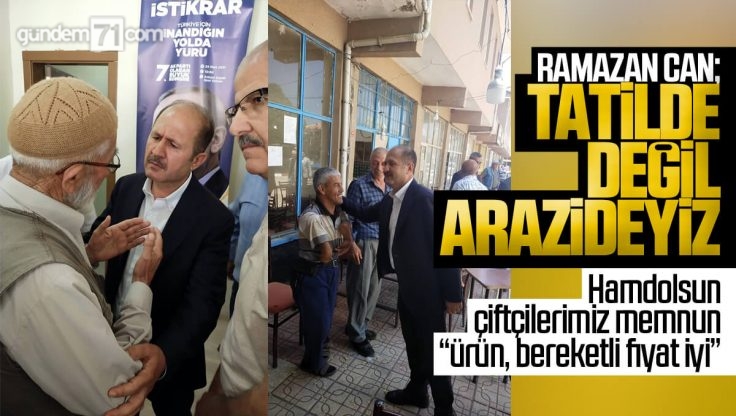 Ramazan Can Kırıkkale’de İlçe Ziyaretlerinde Bulundu