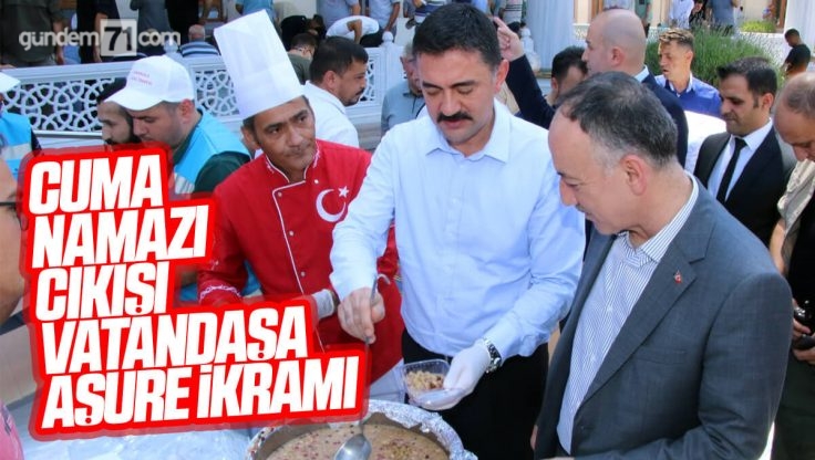 Kırıkkale’de Vatandaşlara Aşure İkram Edildi