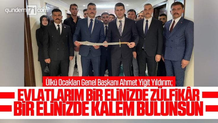 Ülkü Ocakları Genel Başkanı Ahmet Yiğit Yıldırım’dan Kırıkkale’ye Ziyaret