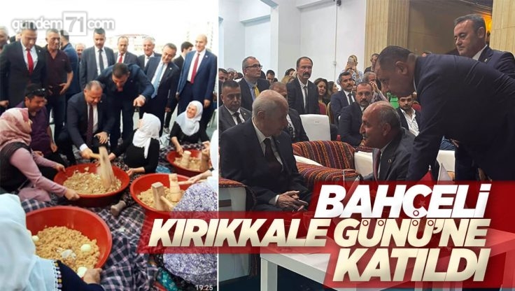 MHP Genel Başkanı Devlet Bahçeli Etimesgut’ta Düzenlenen ‘Kırıkkale Günü’ne Katıldı