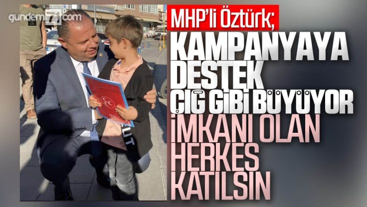 Halil Öztürk’ün Başlattığı ‘Kırtasiye ve Okul Malzemeleri Yardım Kampanyası’na Kırıkkale’den Tam Destek