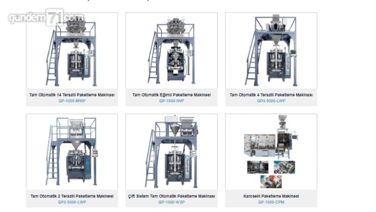 Paketleme ve Ambalajlama Makineleri
