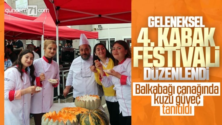 Kırıkkale’nin Aşağımahmutlar Köyü’nde 4. Kabak Festivali Düzenlendi