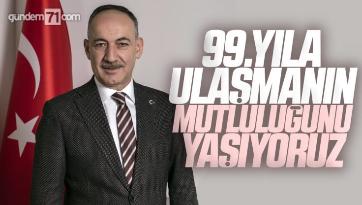 Kırıkkale Belediye Başkanı Mehmet Saygılı’dan 29 Ekim Cumhuriyet Bayramı Kutlama Mesajı