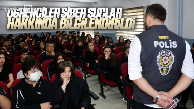 Kırıkkale’de Öğrencilere Siber Suçlar Hakkında Seminer Verildi