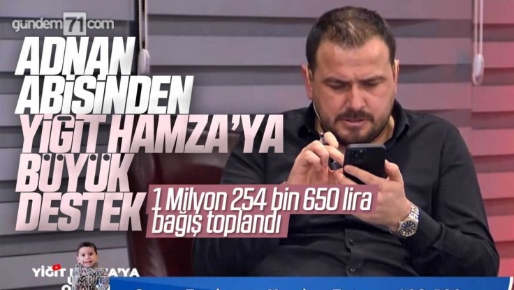 Kırıkkale’de SMA Tip 1 Hastası Olan Yiğit Hamza’ya Adnan Duman’dan Büyük Destek