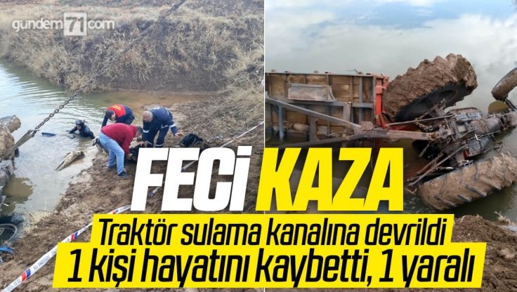 Kırıkkale’de Traktör Devrildi; 1 Kişi Öldü, 1 Kişi Yaralandı