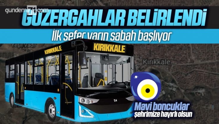 Kırıkkale Belediyesi Halk Otobüsleri Güzergahları Belirlendi