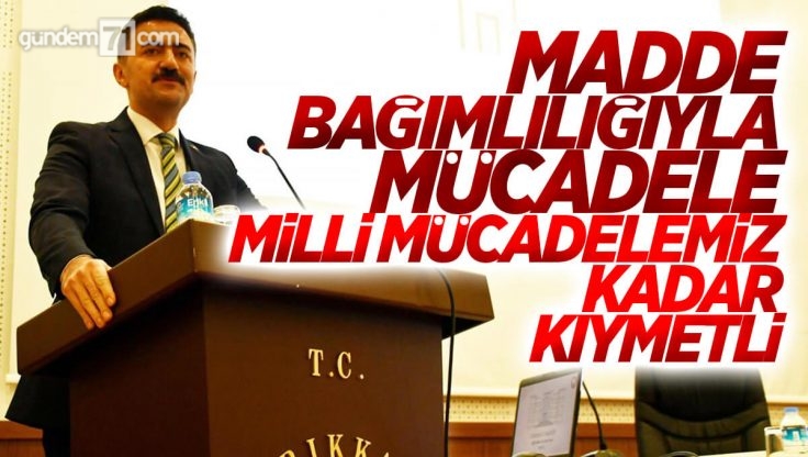 Kırıkkale’de Madde Bağımlılığı ile Mücadele de Önleyici ve Koruyucu Hizmetler İrtibat Görevlileri Toplantısı Yapıldı