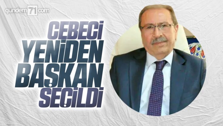 Osman Cebeci Yeniden Esnaf ve Sanatkarlar Kredi ve Kefalet Kooperatifi Başkanı Oldu