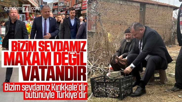 Halil Öztürk, Kırıkkale’de Hemşehrileriyle Buluşmaya Devam Ediyor