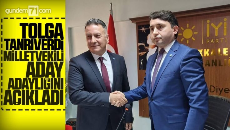 Tolga Tanrıverdi İYİ Parti Kırıkkale Milletvekilliği Aday Adaylığını Açıkladı