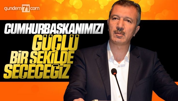 Abdullah Öztürk Kırıkkale’de Cumhurbaşkanı Erdoğan’a Destek İstiyor