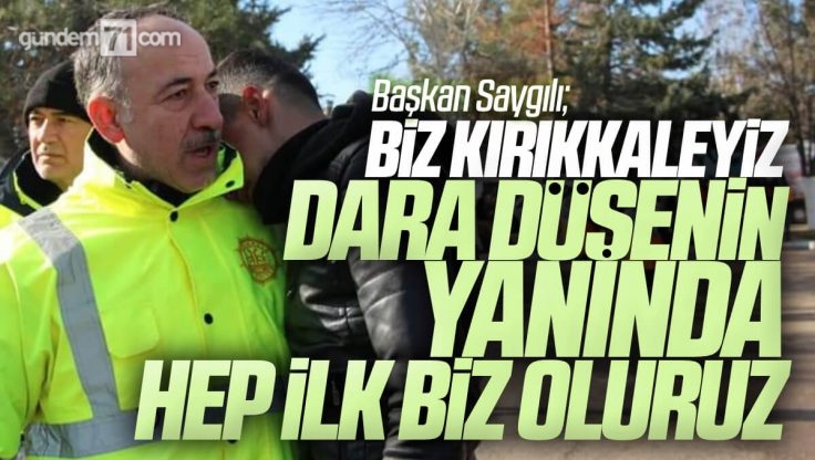 Tekirdağ Belediyesi’nin Otelde Kalan Depremzedeleri Çıkartmasına Başkan Saygılı’dan Tepki: ‘Biz Kırıkkale’liyiz Dara Düşenin Yanında Hep İlk Biz Oluruz’