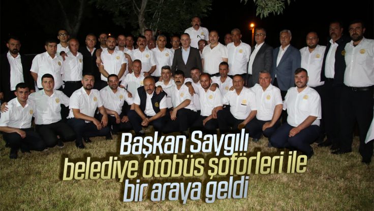 Başkan Saygılı Kırıkkale Belediyesi Otobüs Şoförleri İle Buluştu