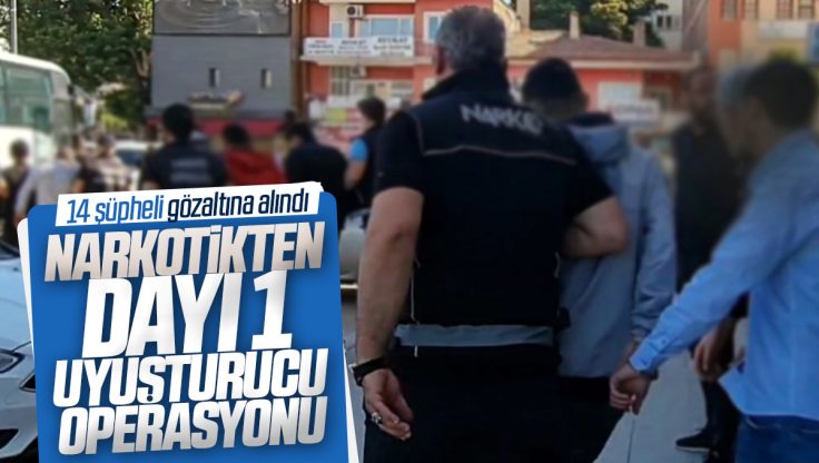 Kırıkkale’de ‘Dayı 1’ Uyuşturucu Operasyonu: 14 Şüpheli Gözaltına Alındı