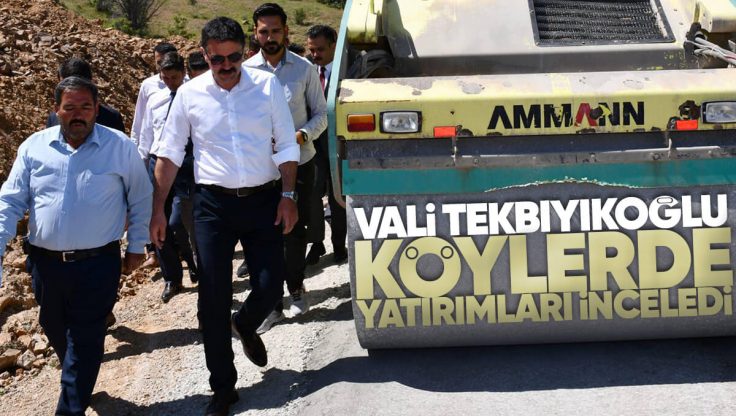 Kırıkkale Valisi Bülent Tekbıyıkoğlu Köylerde Yapılan Yatırımları Yerinde İnceledi