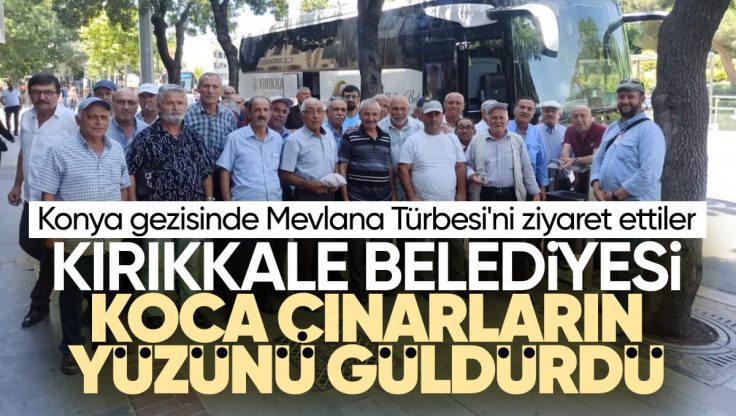 Kırıkkale Belediyesi Yaşlıların Yüzünü Güldürdü