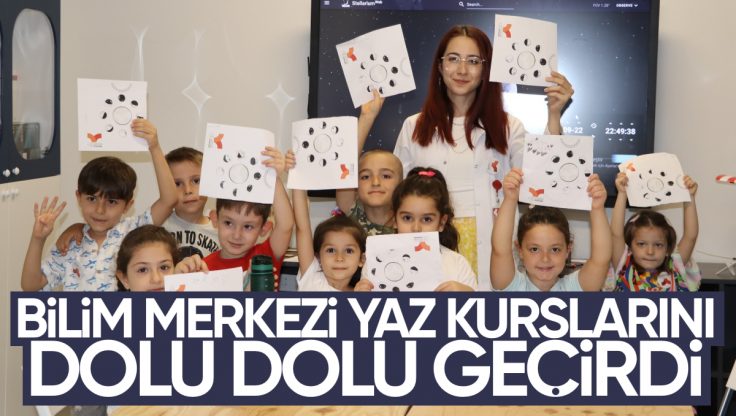 Kırıkkale Bilim Merkezinde Kurslar Dolu Dolu Geçti