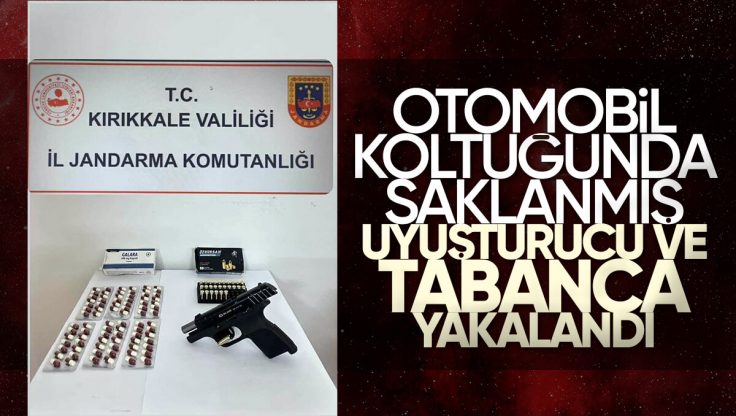 Kırıkkale’de Yol Kontrolünde Otomobilde Uyuşturucu ve Ruhsatsız Tabanca Ele Geçirildi