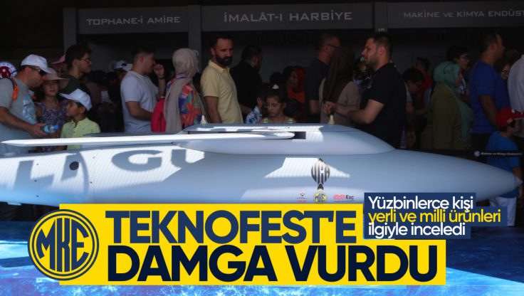 MKE, Ürünleri İle TEKNOFEST’e Damga Vurdu