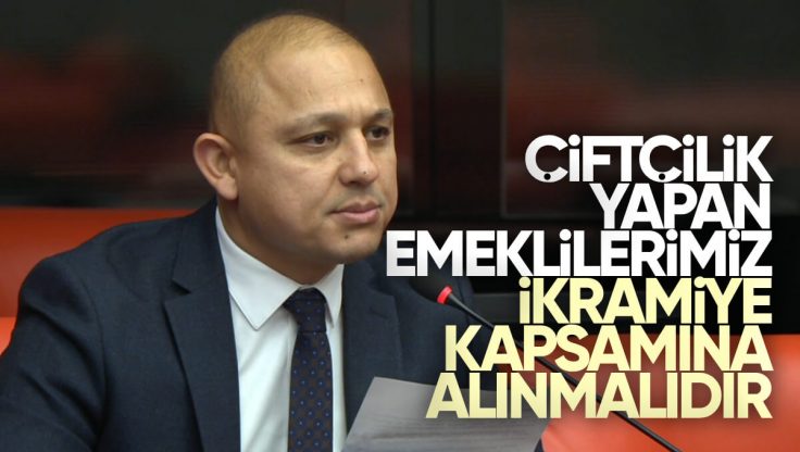 Ahmet Önal Kırıkkale’deki Çiftçilerin Sorunlarını TBMM’de Konuştu