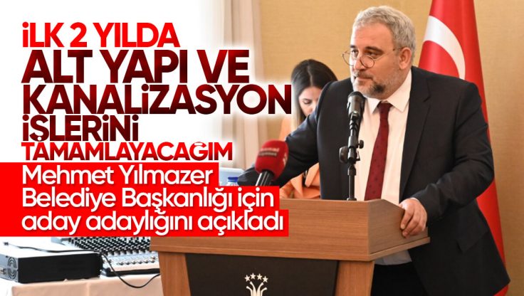 Mehmet Yılmazer, AK Parti Kırıkkale Belediye Başkan Aday Adaylığını Açıkladı