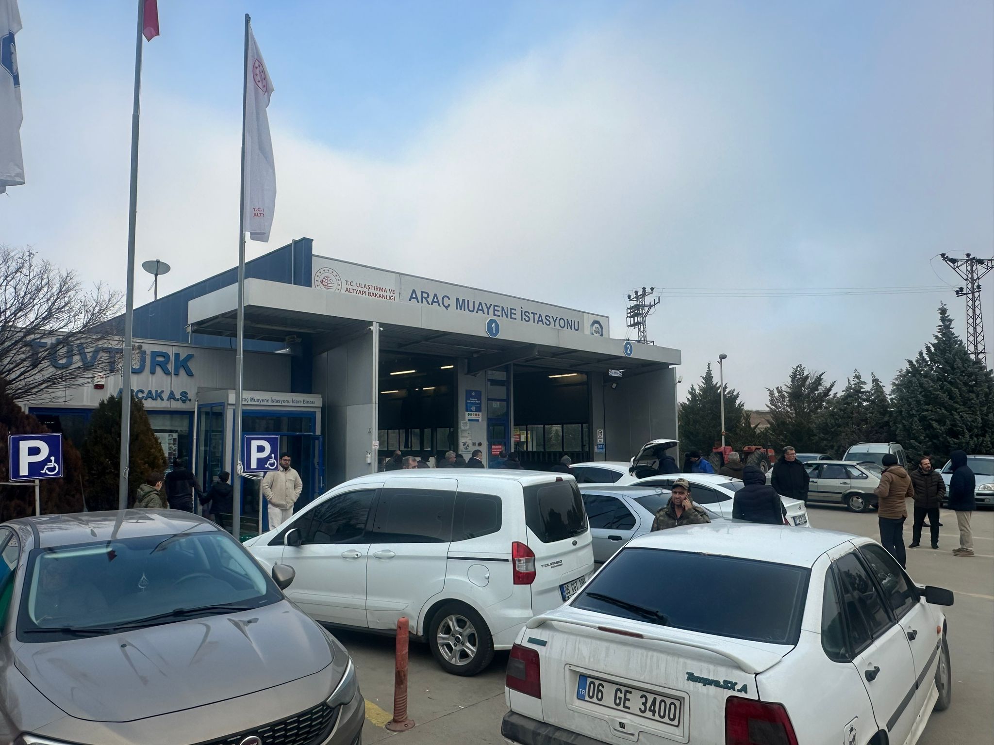 IMG-20231230-WA0021 Kırıkkale'de Araç Muayenede Son Gün Yoğun Kuyruk Oluştu