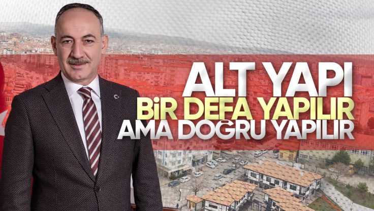 Mehmet Saygılı, Kırıkkale’nin Alt Yapısı İle İlgili Konuştu