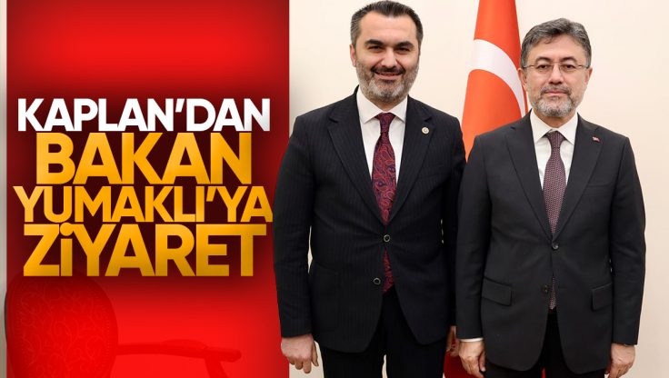 AK Parti Kırıkkale Milletvekili Mustafa Kaplan’dan Tarım Bakanı İbrahim Yumaklı’ya Ziyaret