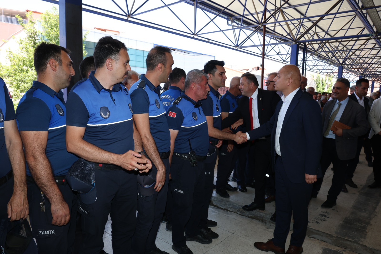 ahmet-onal-bayramlasma-3 Kırıkkale Belediye Başkanı Ahmet Önal Personelle Bayramlaştı