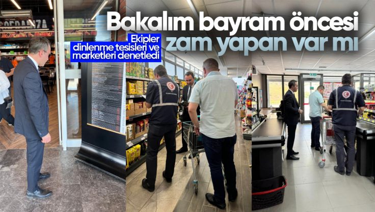 Kırıkkale’de Bayram Öncesi Dinlenme Tesisleri ve Marketlere Denetim