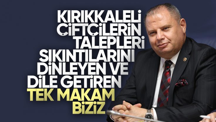 Halil Öztürk TBMM’de Kırıkkale’li Çiftçilerin Sorunları Hakkında Açıklamalarda Bulundu