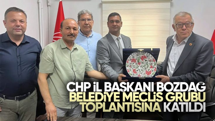 CHP İl Başkanı Onur Yüksel Bozdağ Kırıkkale Belediye Meclis Grubu Toplantısına Katıldı