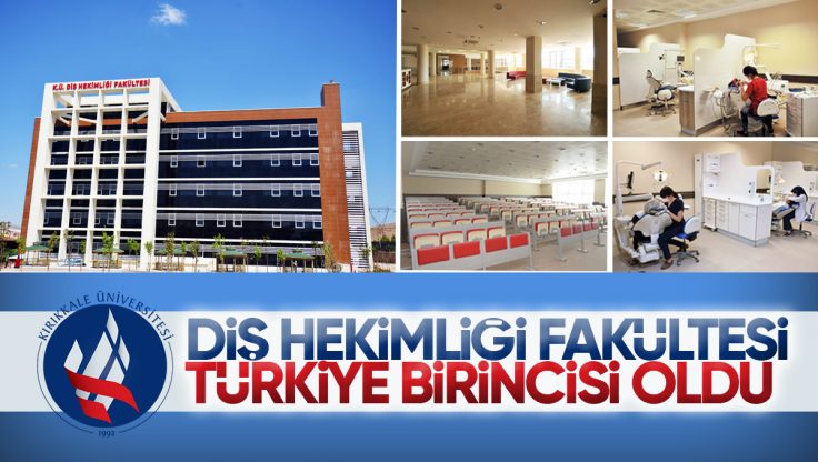 Kırıkkale Üniversitesi Diş Hekimliği Fakültesi’nden Türkiye Birinciliği