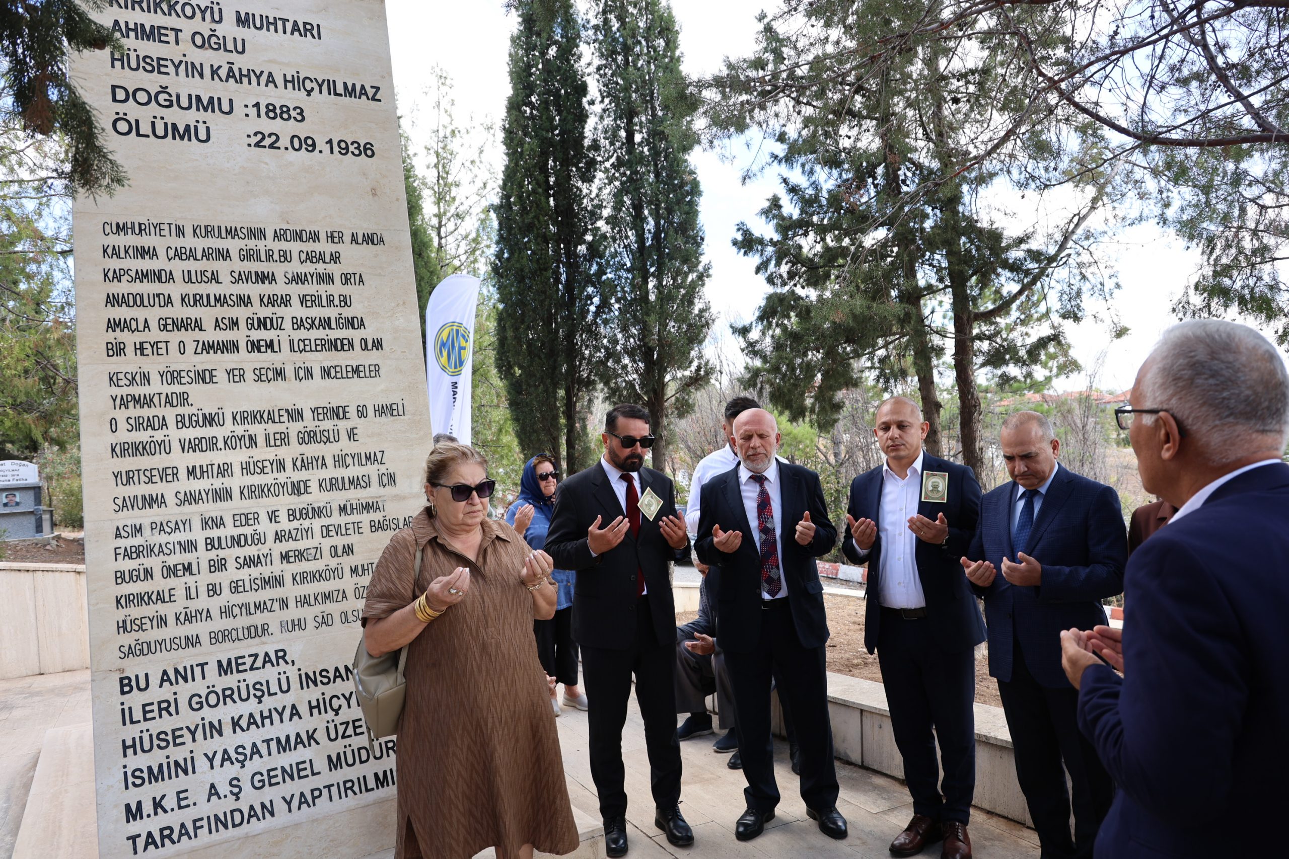 3-scaled Kırıkkale'nin Kurucusu, Hüseyin Kahya Hiçyılmaz Dualarla Anıldı 